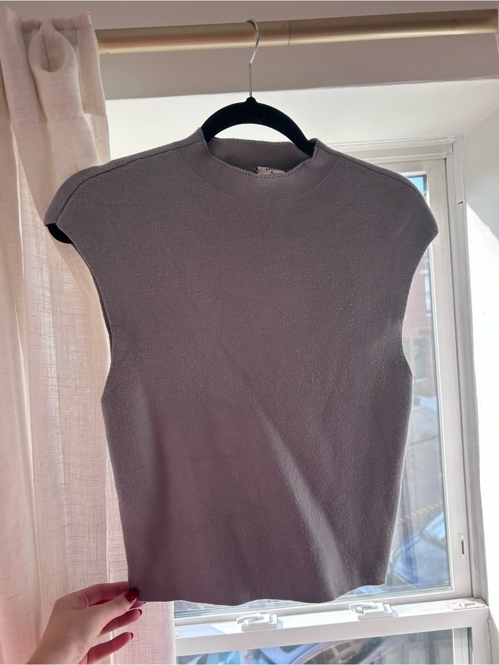 Abercrombie mock neck tank
